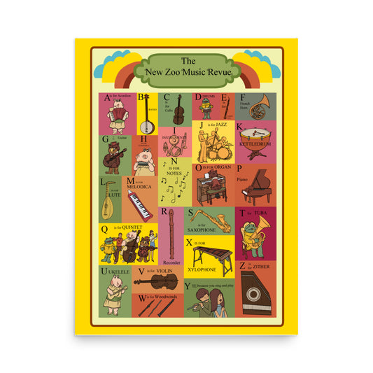 Vintage 18" X 24" Wall Art Reprint