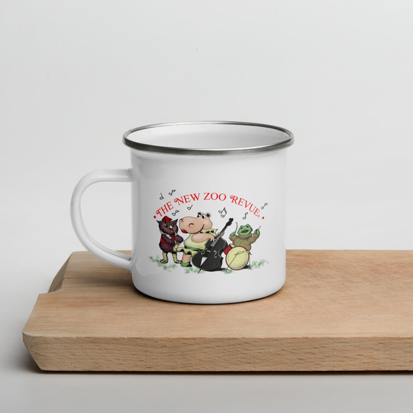 NZR Happy Camper Enamel Mug