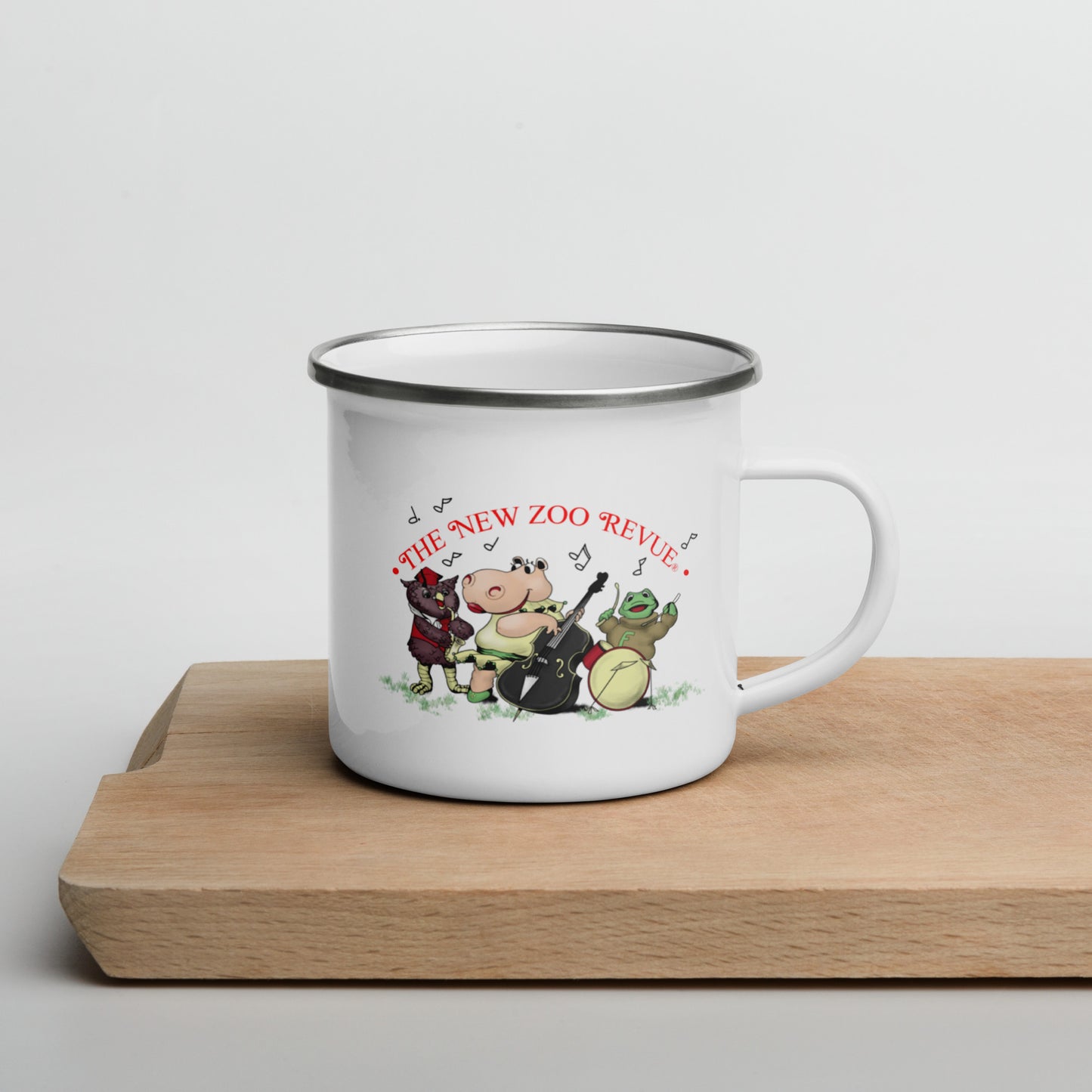 NZR Happy Camper Enamel Mug