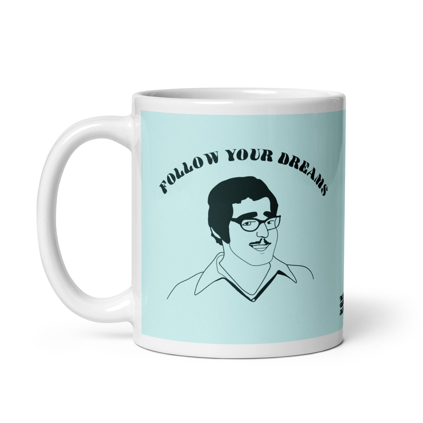 Retro Follow Your Dreams Mug