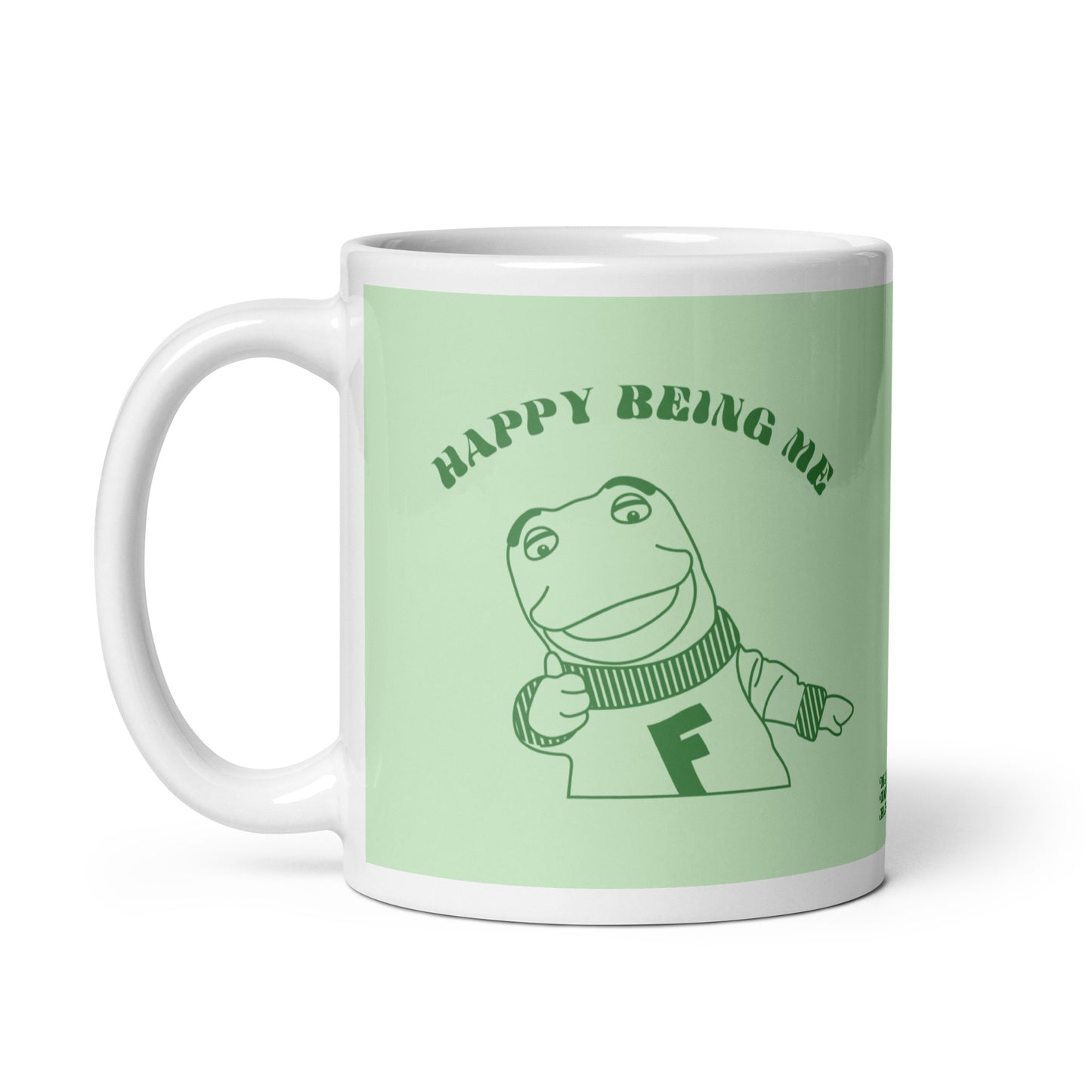 Retro Happy Being Me Mug