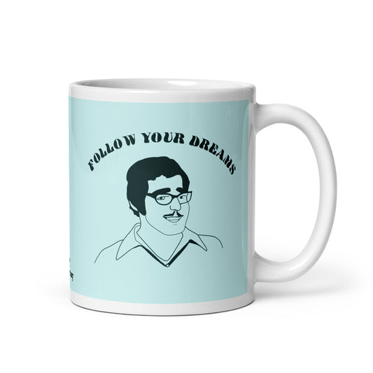 Retro Follow Your Dreams Mug