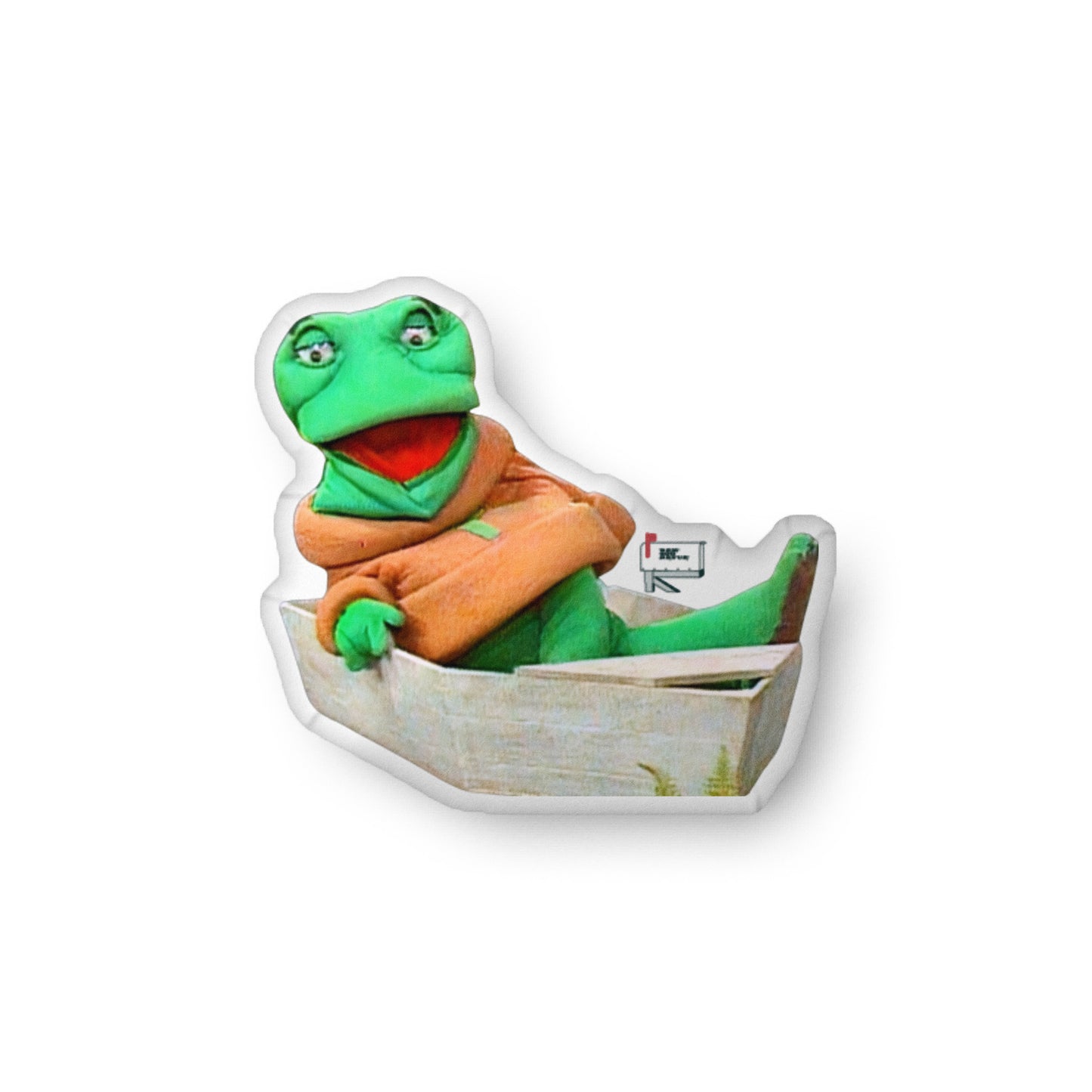 Freddie the Frog Throw Pillow