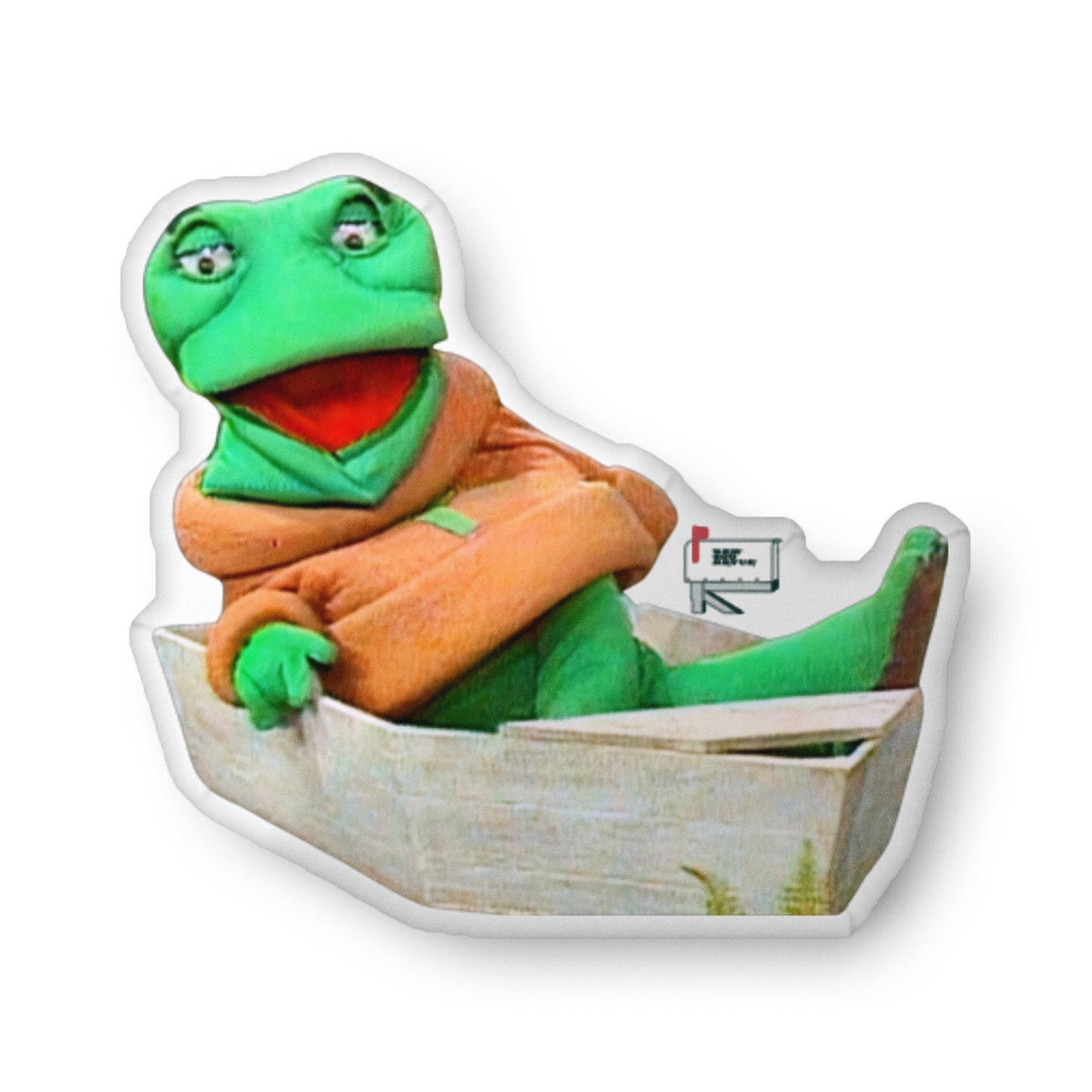 Freddie the Frog Throw Pillow