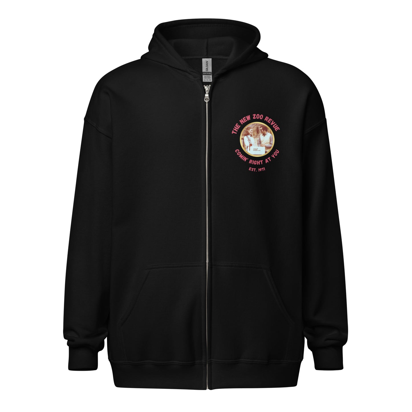 Coming Right At You Zip-Up Hoodie