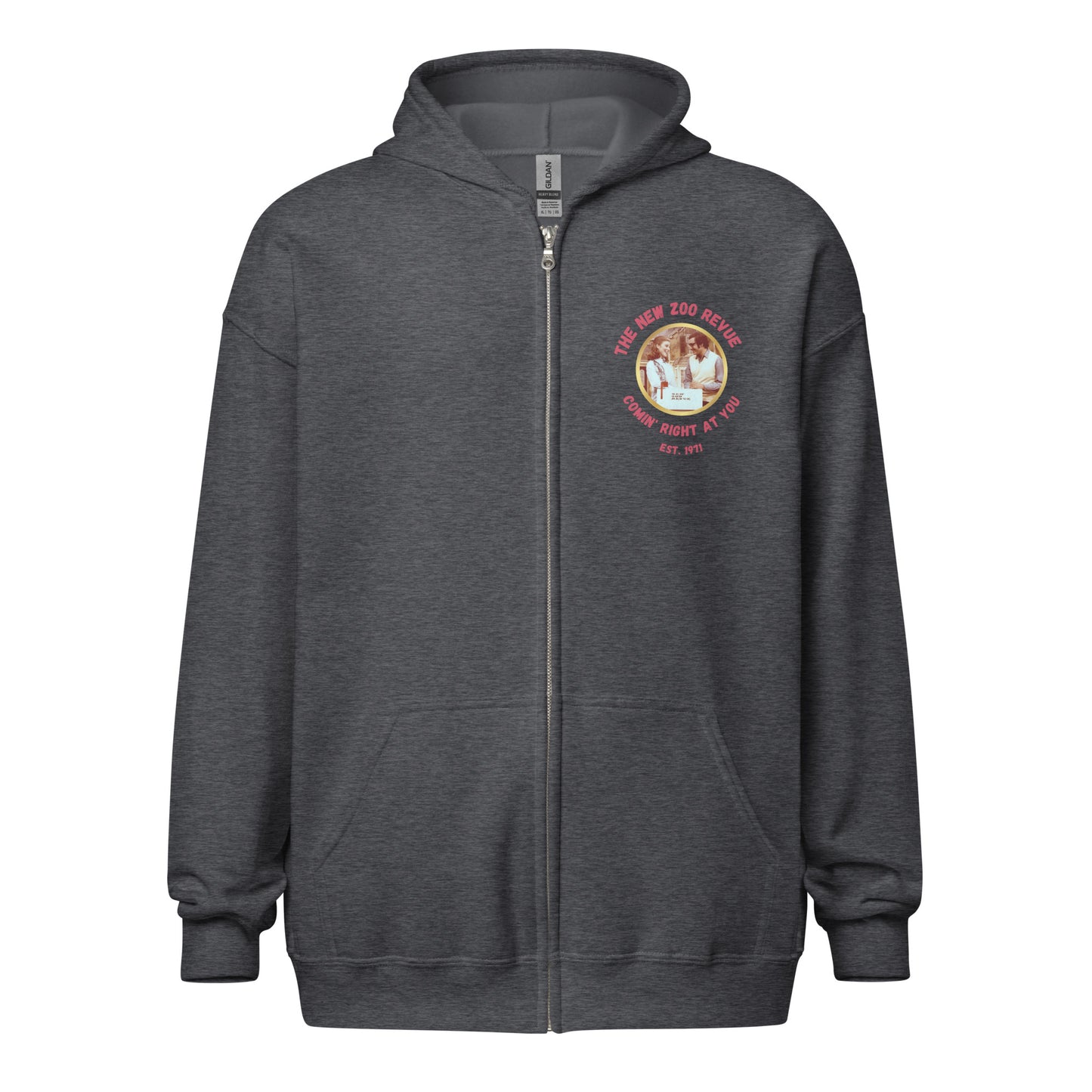 Coming Right At You Zip-Up Hoodie