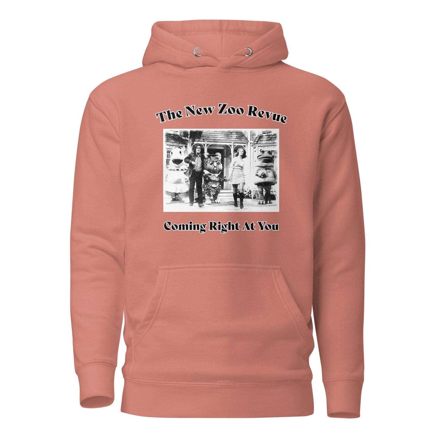 New Zoo Revue B&W Full Cast Hoodie