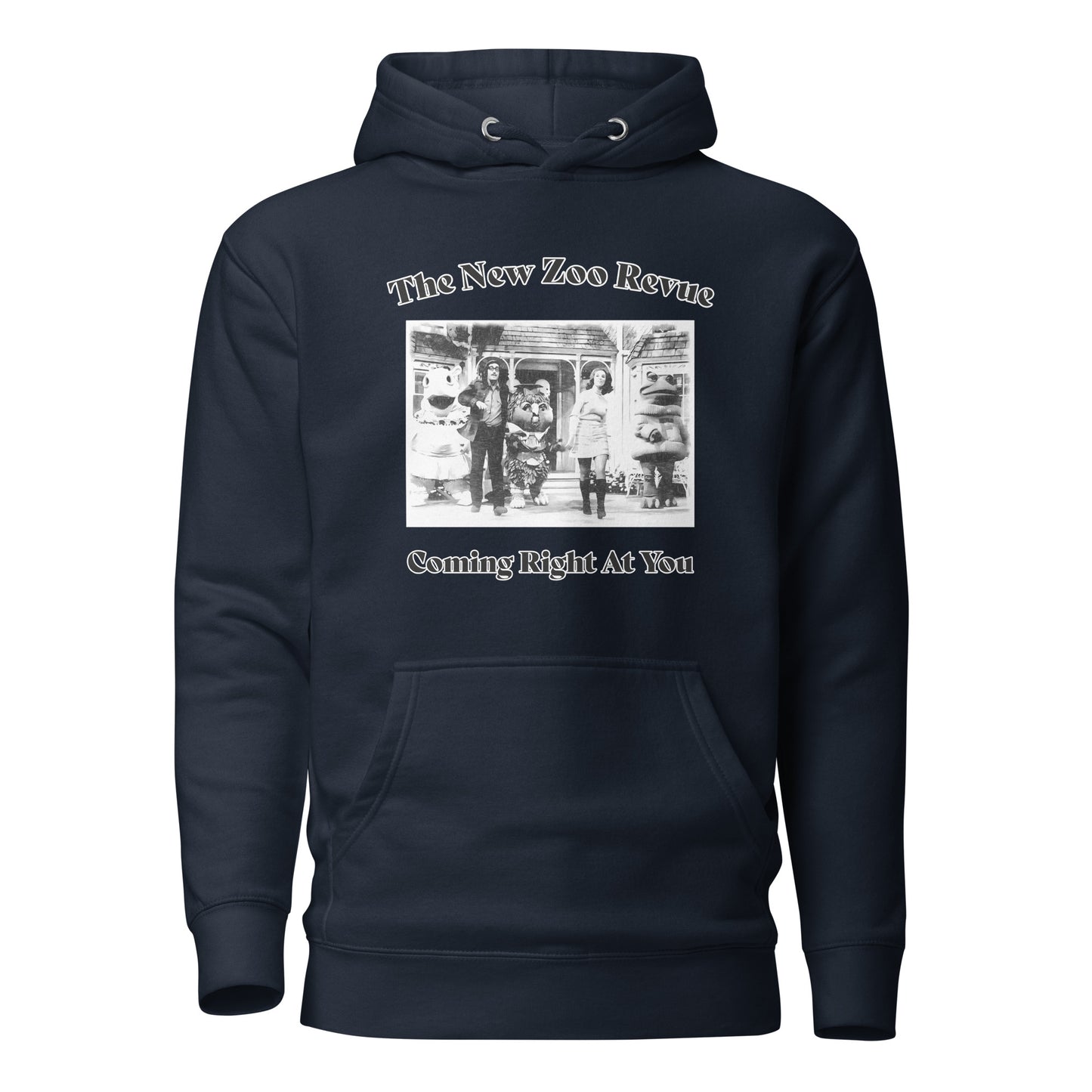 New Zoo Revue B&W Full Cast Hoodie