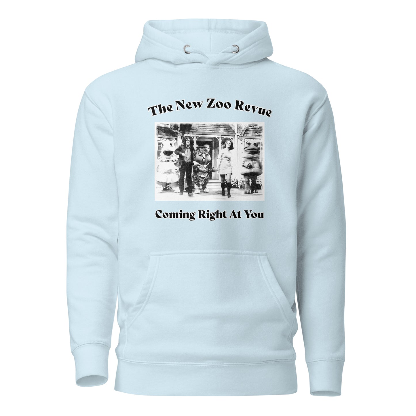 New Zoo Revue B&W Full Cast Hoodie