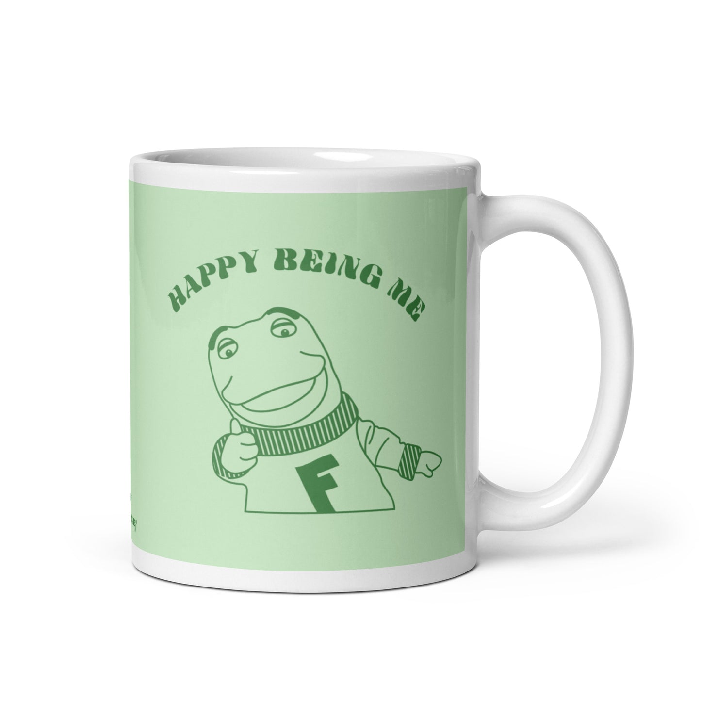 Retro Happy Being Me Mug